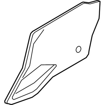 Ford DP5Z-54237A04-A Water Shield