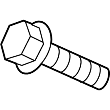 Honda 95701-10070-08 Bolt, Flange (10X70)