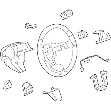 GM 22898837 Steering Wheel