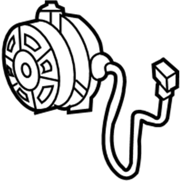 Toyota 16363-0H200 Fan Motor