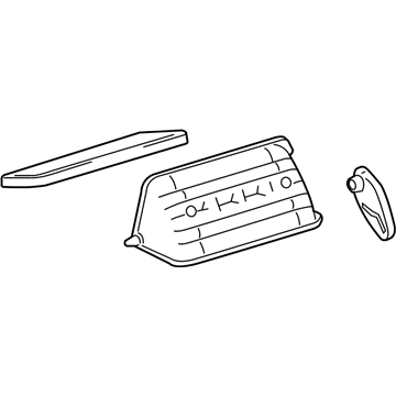 Lexus 87020-50020 DAMPER Assembly, Heater