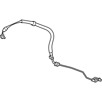 Honda 53713-TA0-A04 Hose, Power Steering Feed (L4 Lh)