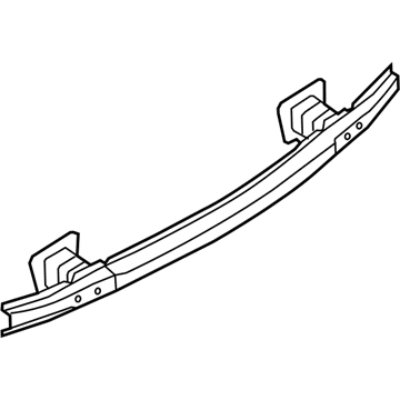BMW 51-12-7-162-392 Carrier, Bumper Rear