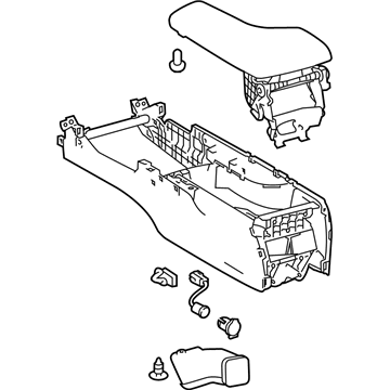 Lexus 58810-53471-C3 Box Assembly, Console