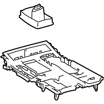Lexus 58804-53250-C0 Panel Sub-Assembly, Console