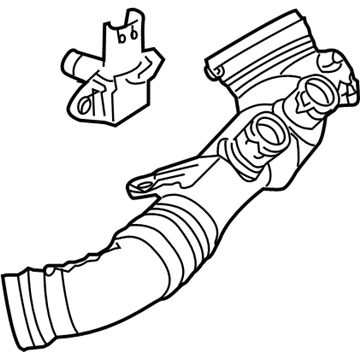 BMW 11-65-7-556-554 Charged Air Induction Tract