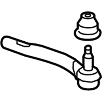 Acura 53560-STX-A02 End, Driver Side Tie Rod