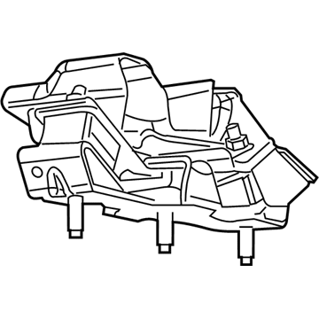 Mopar 52121938AE INSULATOR-Transmission Support