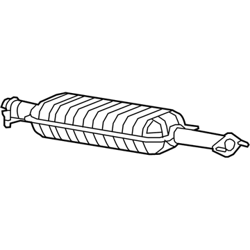 Ford 5L8Z-5230-BA Muffler