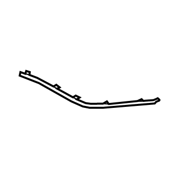 Hyundai 86563-F2AA0 MOULDING-Front Bumper, LH