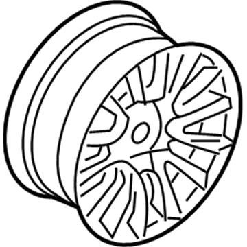 BMW 36-10-7-966-287 Light Alloy Rim