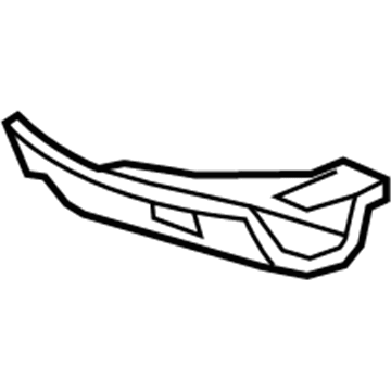 Honda 74680-T0B-A00 Cover, Rear Floor