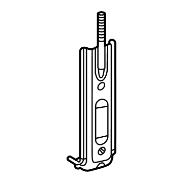 Lexus 74405-78020 CLAMP SUB-ASSY, BATT