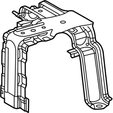 Lexus 74440-78010 CLAMP ASSY, BATTERY