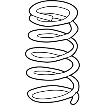 Honda 52441-SKN-G01 Spring, Rear