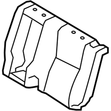 Toyota 71078-0C161-E0 Seat Back Cover
