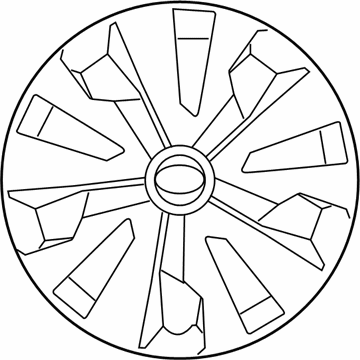 Toyota 42602-0D300 Wheel Cover