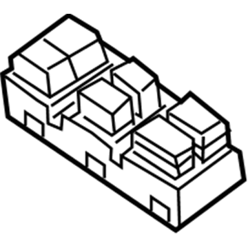 Hyundai 93570-G2160-4X Power Window Main Switch Assembly