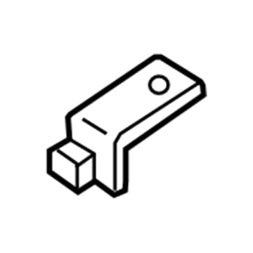 Hyundai 92142-D3000 Bracket-HEADLAMP Mounting Support, RH