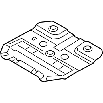 Hyundai 28795-J9100 Panel-Heat Protector, Rear