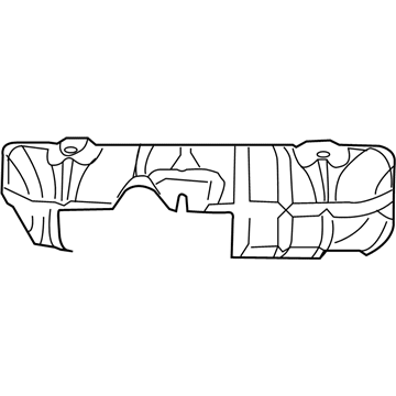 Mopar 4892164AB Shield-Exhaust Manifold