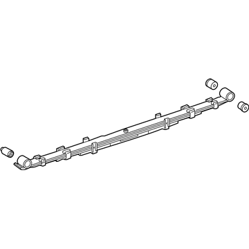 Toyota 48210-04711 Leaf Spring