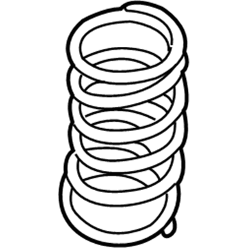 Nissan 55020-3TA0C Spring - Rear Suspension