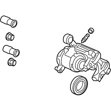 Honda 43018-TVA-A04 Rear Caliper Sub-Assembly