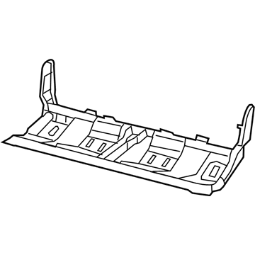 Mopar 68002957AA Frame-Rear Seat Cushion