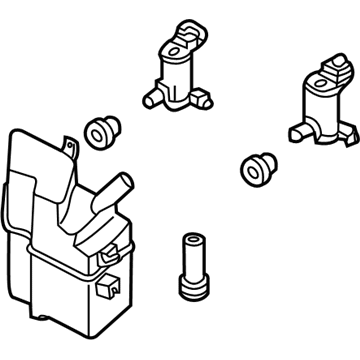 Nissan 28910-CD000 Tank Assy-Windshield Washer