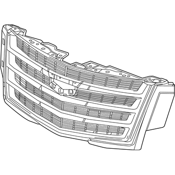 GM 23405570 Upper Grille