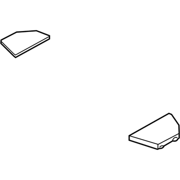 Hyundai 85742-D3010-TRY Tray-Lugg Side, RH