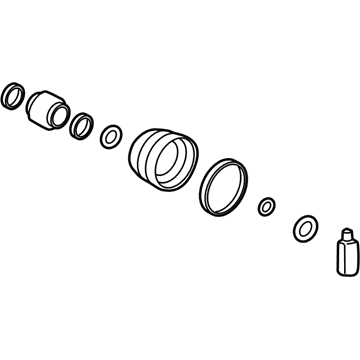 Kia 495751M101 Damper Kit-Front Axle Dynamic