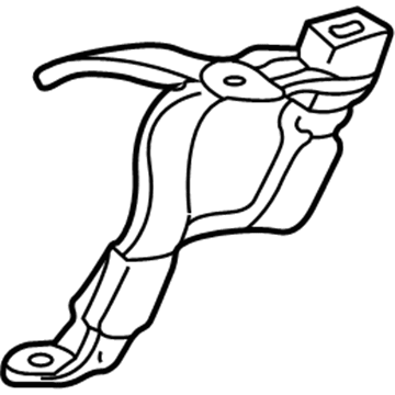 GM 89026315 Center Seat Belt