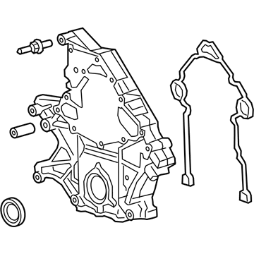 Mopar 53022195AM Cover-Timing Case