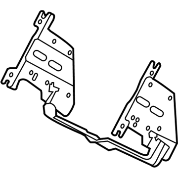 Honda 77255-TF0-000 Bracket, Audio