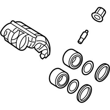 Mopar 68453092AB CALIPER-Disc Brake