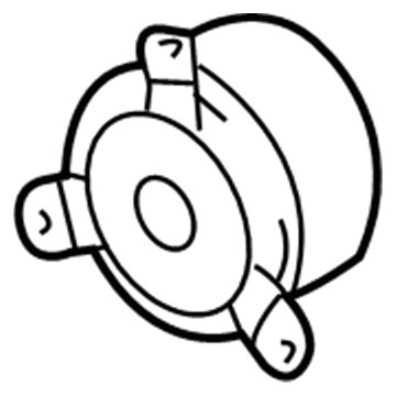 Hyundai 25386-2D500 Motor-Radiator Cooling Fan