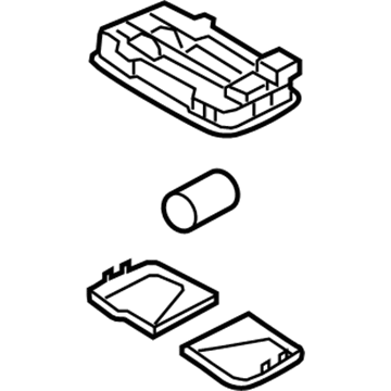 Hyundai 92850-3S000-TX Room Lamp Assembly