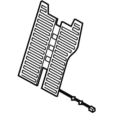 BMW 52-20-7-280-186 Heating Element Backrest, Right