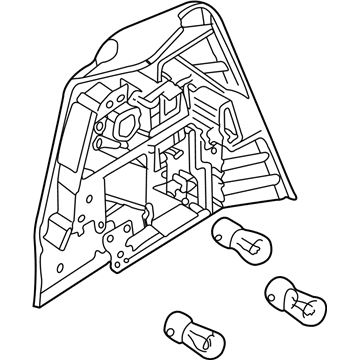 BMW 63-21-6-900-471 Left Bulb Carrier For White Turn Indicator