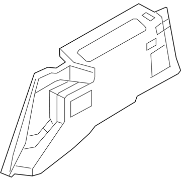 Ford FL7Z-4031012-AC Quarter Trim Panel