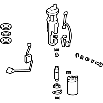 Acura 17045-STX-A01 Module Set, Fuel Pump