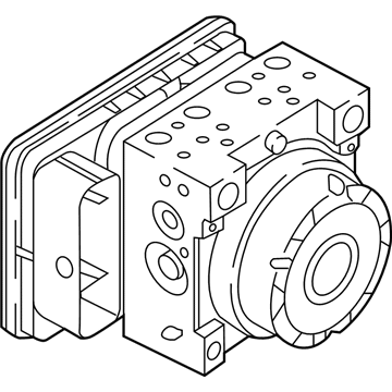 Toyota 44050-WB005 ABS Control Unit