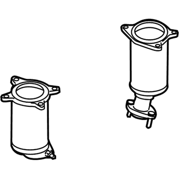 Ford BG1Z-5G232-D Manifold With Converter