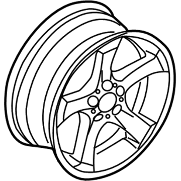 BMW 36-11-6-764-537 Light Alloy Rim