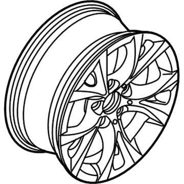 BMW 36-11-3-415-615 Light Alloy Rim