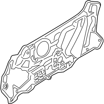 BMW 51-48-7-418-093 CARRIER, DOOR FRONT LEFT
