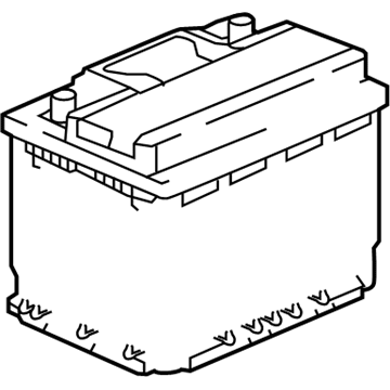 Honda 31500-TLA-EFB100M BATTERY (H5EFB)