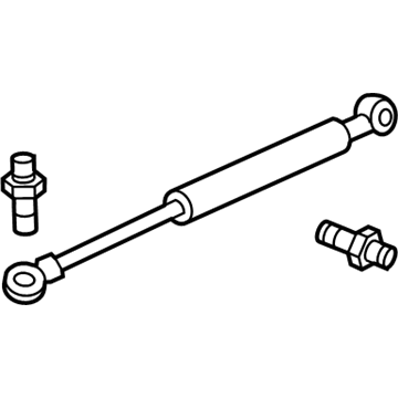 Acura 74195-TP1-305 Dumper Assembly, Driver Side Hood Opener